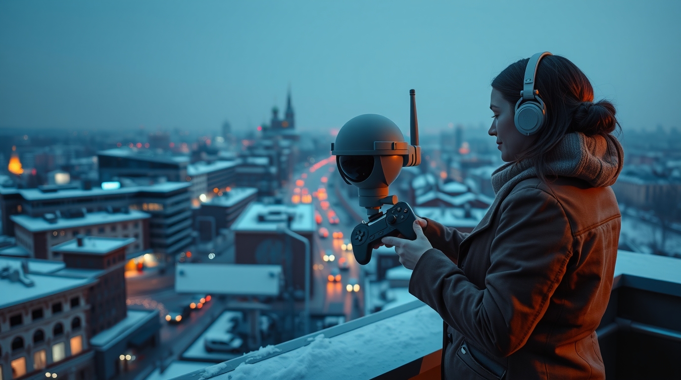 PTZ видеокамера 30 зум